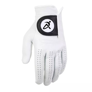 Guantes de golf de cuero suave OEM ODM Premium para mano izquierda o derecha Ajuste cómodo con pulgar e índice para deportes - Product Image 4