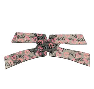 Accessoires pour chaussures en TPU avec lettres imprimées, patchs en diamant, accessoires pour chaussures, fournitures pour chaussures, sandales pour femmes, pantoufles, dessus - Product Image 1