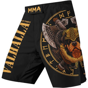 Pantalones Cortos de Entrenamiento de MMA y BJJ de Alta Calidad al por Mayor, Estampados por Transferencia Térmica, para Muay Thai y Kickboxing, Microelásticos, 100% Poliéster - Product Image 6