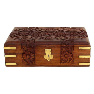 Nuevo Organizador de Joyas de Madera Único, Caja de Madera de Mango Hecha a Mano para Almacenamiento Decorativo y Regalo en Venta - Product Image 4