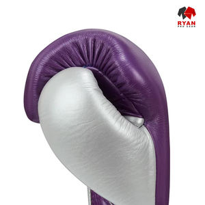 Gants de boxe en cuir authentiques à lacets Conception personnalisée la plus populaire Qualité supérieure - Product Image 5