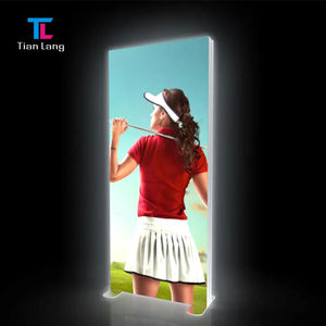 Prenosni pop-up <span class=keywords><strong>LED</strong></span> quảng cáo hộp Đèn nhôm seg stofski nền với ánh sáng ban ngày chiếu sáng đèn - Product Image 1