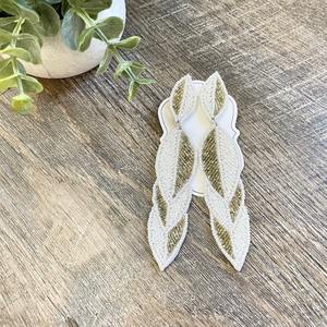 ต่างหูห้อยทรงรี ดีไซน์เนอร์ทำมือ ประดับลูกปัด ผ้าฝ้าย น้ำหนักเบา สวยสง่า เหมาะสำหรับงานปาร์ตี้ งานแต่งงาน เครื่องประดับแฟชั่น - Product Image 6