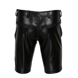 Shorts en cuir véritable de qualité supérieure pour hommes, shorts en cuir à bas prix, sous-vêtements élégants, vêtements de club, shorts en cuir - Product Image 4