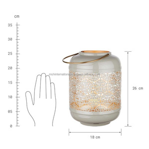 Candelabros decorativos de lujo para decoración del hogar, accesorios de mesa, linternas y tarros de vela con piedra de ágata - Product Image 6