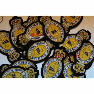 Insignia hecha a mano Queen Dragoon Guard Cap Badge Royal Motor Yacht Club Insignias - Product Image 2