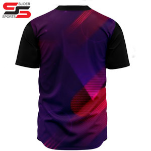 เสื้อเบสบอลซอฟต์บอลเสื้อคอวีสำหรับผู้ใหญ่เสื้อเบสบอลอเมริกันลีก - Product Image 4