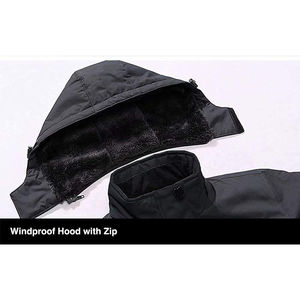 Veste de ski et de snowboard imperméable et respirante pour l'extérieur, veste de sport coupe-vent d'hiver avec fermeture éclair pour hommes - Product Image 2