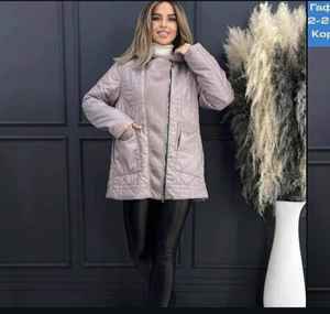 Blazer matelassé à manches mi-longues pour femmes solide ouvert devant haute à capuche longue impression décoration teint uni travail de bureau - Product Image 1