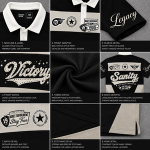 T-Shirt Polo OEM per Uomo, Alta Qualità, Logo Ricamato, Cotone, Estiva, All'Ingrosso, con Strass Neri, Stile Homme - Product Image 3
