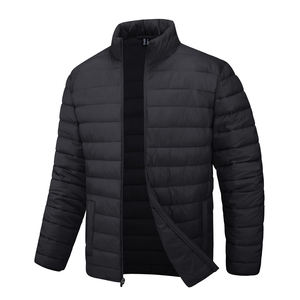 Custom insulated <b>mens</b> puffer jacket OEM ODM padded winter warm puffer jacket lightweight breathable - Product Image 1