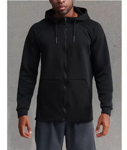 Sudadera con Capucha Personalizada para Hombre, 350 g/m², Felpa Francesa, Corte Regular, Algodón Grueso, Hombros Caídos, Diseño Sólido, Otoño - Product Image 2