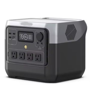 Estación de Energía Portátil River 2 Pro, Batería LiFePO4 de 768wh, Carga Rápida de 70 Minutos, 4 Paneles Solares de 800W, Tipo C para Auto, MPPT EFR620 - Product Image 1