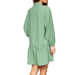 เดรสแบบคล้องคอของผู้หญิงชุดเดรสแบบผูกคอมาตรฐานสำหรับใส่ไปชายหาดฤดูร้อน - Product Image 5