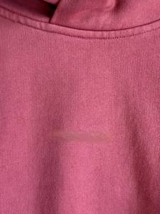 Sudadera con capucha de Jersey de algodón con estampado de logotipo de gran tamaño rosa viejo de talla grande OEM sudaderas con capucha personalizadas pulóver sudaderas con capucha de gran tamaño 2017 - Product Image 5