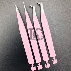 Pinzas para extensiones de pestañas hermosas sostenibles de visón recién llegadas, hechas con material de acero inoxidable probado - Product Image 3