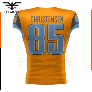 ชุดอเมริกันฟุตบอลที่สะดวกสบายกีฬาสวมชุดอเมริกันฟุตบอลแบบกําหนดเองสําหรับการขายออนไลน์ - Product Image 5