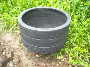 Pots de jardin décoratifs en fibre de verre FRP de forme Titanic uniques personnalisés Aménagement paysager extérieur pour usage domestique Pots de fleurs et jardinières - Product Image 4