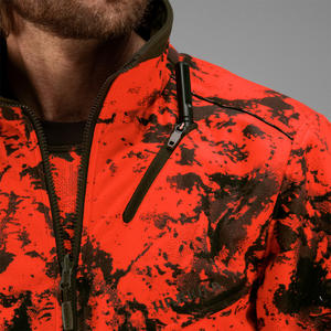 Veste de chasse réversible double face en softshell pour homme de qualité supérieure, coupe-vent, imperméable, vêtements de chasse en plein air pour la vente en gros - Product Image 4