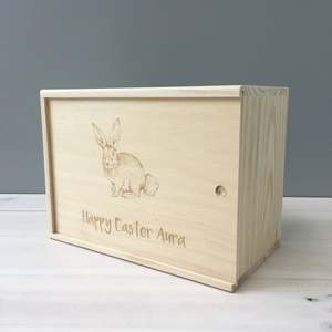 Bunny Themed Decorative Storage <b>Box</b> for <b>Keepsakes</b> - Product Image 6