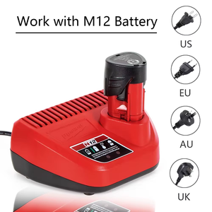 Forenpower 100W Rapid Charger Replacement for V-12 Tool Charger 48-59-2401 with OTP Protection for 12V Li-ion Battery - Product Image 3