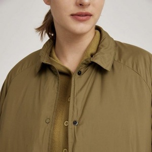 OEM High Quality Women Long Coat European Style oversized <b>quilted</b> padded winter jacket Custom Lightweight Polyester down coat - Product Image 2