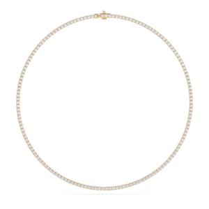 11.31 Carat F-G/VS Lab Grown Round Cut Diamond <b>Tennis</b> <b>Necklace</b> 20 Inch in <b>Sterling</b> <b>Silver</b> Elegant Gift for Her - Product Image 1