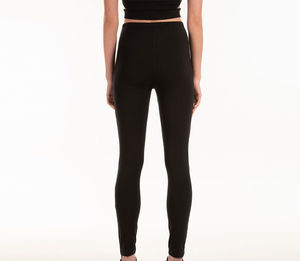 Leggings de haute qualité 2026 à taille haute en spandex + polyester pour le yoga et le fitness, logo personnalisé, leggings décontractés pour l'entraînement pour filles - Product Image 3