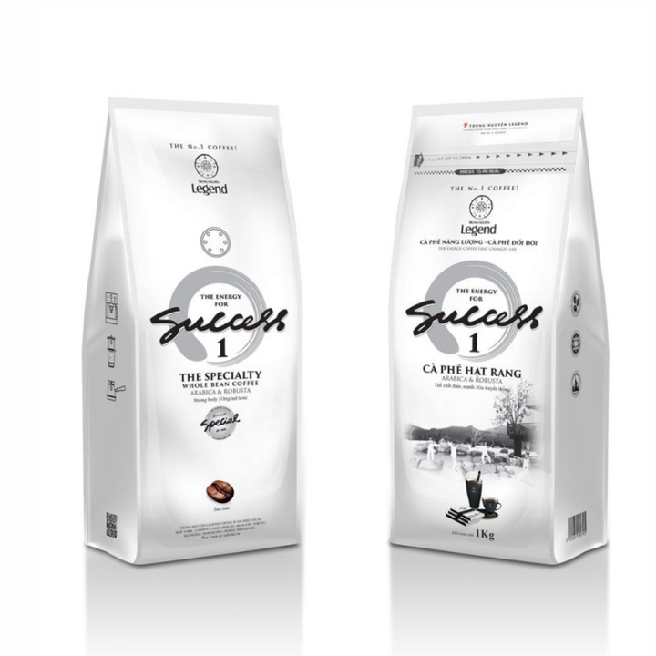 Wholesale Trung Nguyen Legend Success Moc Coffee Been 1 - 1kg Instant Coffee Mix ARABICA and ROBUSTA with the Competitive Price