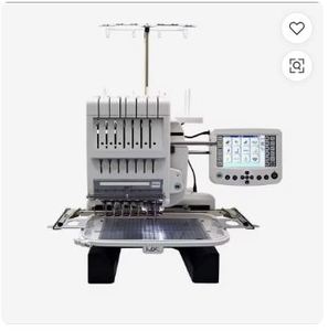 เครื่องปักผ้าอุตสาหกรรมรุ่นดั้งเดิม MB 7 Seven Needle พร้อมหน้าจอคอมพิวเตอร์แบบรีโมทขนาด 9 จุด 4 x 7 จุด 9 นิ้ว และจักรปักแบบ Jumbo Bobbi - Product Image 1