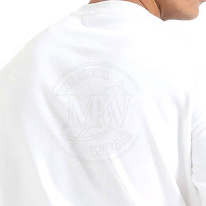 Sweat-shirt unisexe en molleton lourd Logo personnalisé Hiver Chaud Style de rue Coton mélangé Basics avec motif imprimé - Product Image 6