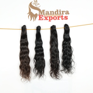 Extensiones de cabello natural negro de la mejor calidad 100%, sin procesamiento químico, cabello humano de Color negro recto de templo vietnamita - Product Image 3