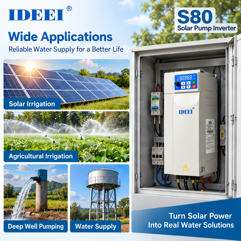 Solar Pump Control 75HP 380V Three Phase Solar Pump Frequency Converter for Synchronous ...