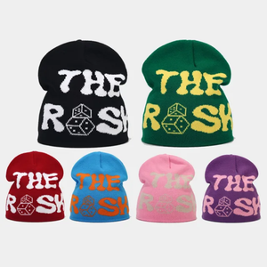 2025 nuevo gorro de punto de alta calidad para hombres y mujeres, gorro cálido de invierno a la moda para llevar con patrón de impresión - Product Image 4