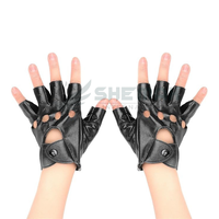 Gants de Pole Dancing avec Demi-doigts Gants à forte adhérence pour Pole Dancing Gants demi-doigts en cuir pour la danse à vendre