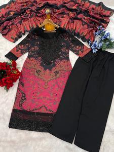 <b>Indian</b> Pakistani Designer Exclusive Latest <b>Fabric</b> Salwar Kameez Trendy Ethnic Party Wear Bridal Wear Highly Demanding Product - Product Image 6