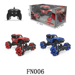 2.4G RC modello di auto Drift Stunt 4 ruote motrici rotanti 360 Racing montaggio necessario veicolo telecomandato 12 pz/CS - Product Image 1