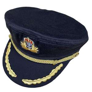 Gorras de Uniforme Ceremonial Personalizadas, Cómodas y Fáciles de Usar, Gorras de Pico Hechas a Mano para Oficiales en Venta - Product Image 2