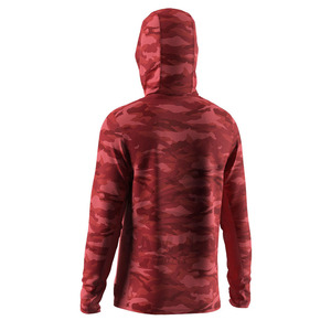 Personalizado al por mayor de la sublimación de protección de la pesca de manga larga de los hombres sudaderas con capucha de pesca de secado rápido de alta calidad - Product Image 4