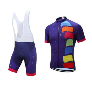 Precio barato cómodo verano ciclismo Jersey apretado Baberos conjunto hombres personalizado MTB bicicleta de carretera deportes última moda desgaste uniformes - Product Image 3