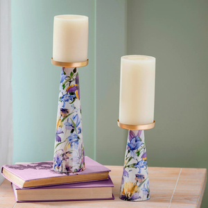 Nouvel arrivage de bougeoirs et bougeoirs uniques en métal doré pour la décoration de fêtes, de mariages et de maisons avec des tailles et des designs personnalisés. - Product Image 6