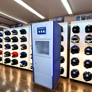 US Commercial New Electric Atomized Mist Metal Coil Dry Flash Casco Máquina expendedora Casco Equipo de limpieza - Product Image 3