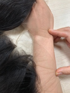 Extension de cheveux humains 2022 non traités, vente en gros, fermeture de cheveux humains transparents 2 by4, 2 by6 - Product Image 4