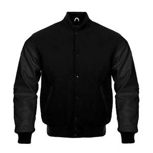 Nouveau prix bas, veste universitaire en cuir de vache, design personnalisé, veste en laine, vente en gros, veste de lettreman - Product Image 6