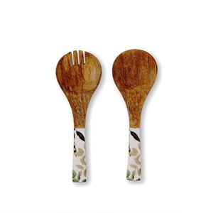 Ustensiles de cuisine indiens faits à la main ensemble de serveurs à salade outils à salade en bois aux tarifs d'usine - Product Image 5