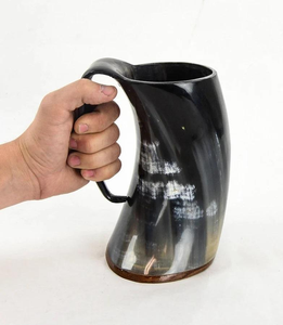 Best Quality Buffalo <b>Horn</b> Mugs Natural Crafts From India-<b>Viking</b> <b>Horn</b> Mug - Product Image 4