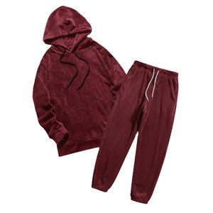 Survêtement en polaire avec poches latérales, sweats à capuche streetwear, survêtements en denim, sweat à capuche imprimé en relief, Teares - Product Image 6