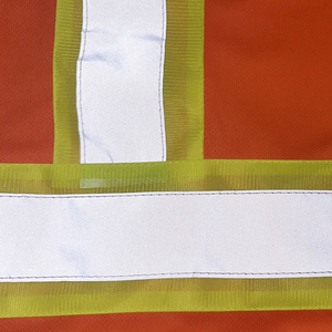 100% polyester respirant haute visibilité T-Shirt à manches longues réfléchissant travail imperméable Construction sécurité t-shirts avec Logo personnalisé - Product Image 4