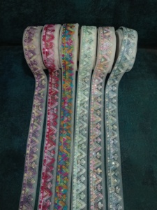 Intricate <b>Embroidered</b> Thread Work Lace Luxury <b>Tulle</b> With Elegant Design for Craft and Accessory Trimming embroidery lace net - Product Image 2