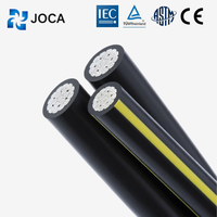 Cables de Alimentación ABC de Bajo Voltaje 1kV, Cable Aéreo Agrupado IP65, Aluminio XLPE PVC, para Construcción Industrial Rural